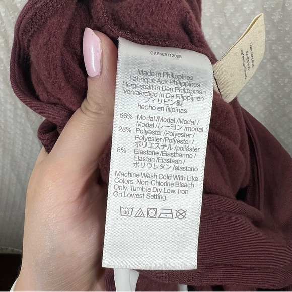 Madewell MWL Rusted Red Pull On Superbrushed Jumpsuit - Picture 8 of 8